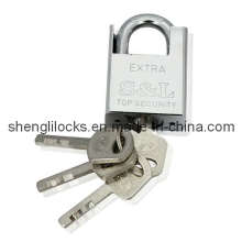 Chrome Plated Vane Shackle Protected Padlock (VSP)